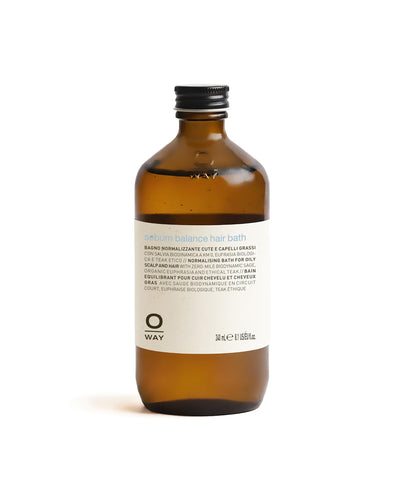 sebum balance hair bath