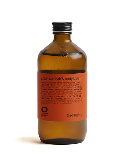 after-sun hair and body bath