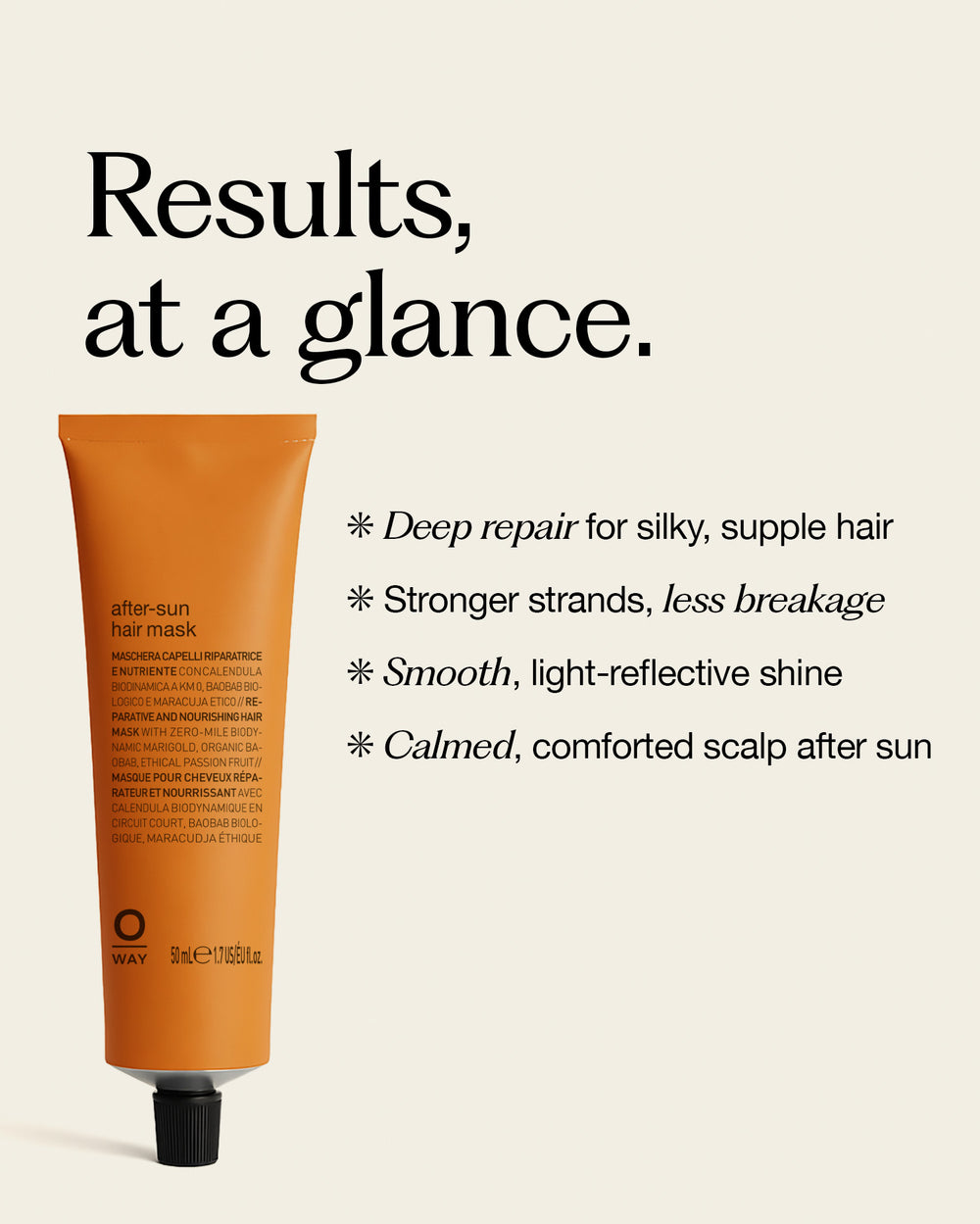 after-sun hair mask