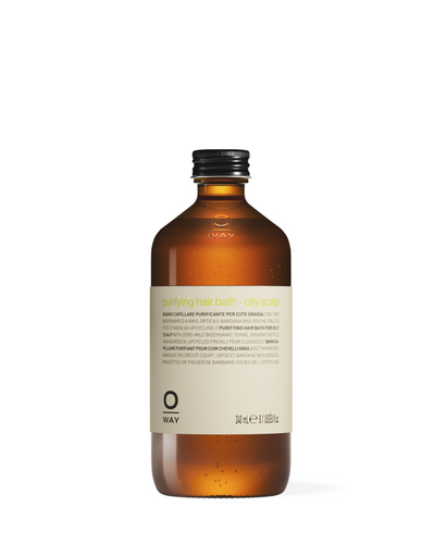 purifying hair bath - oily scalp