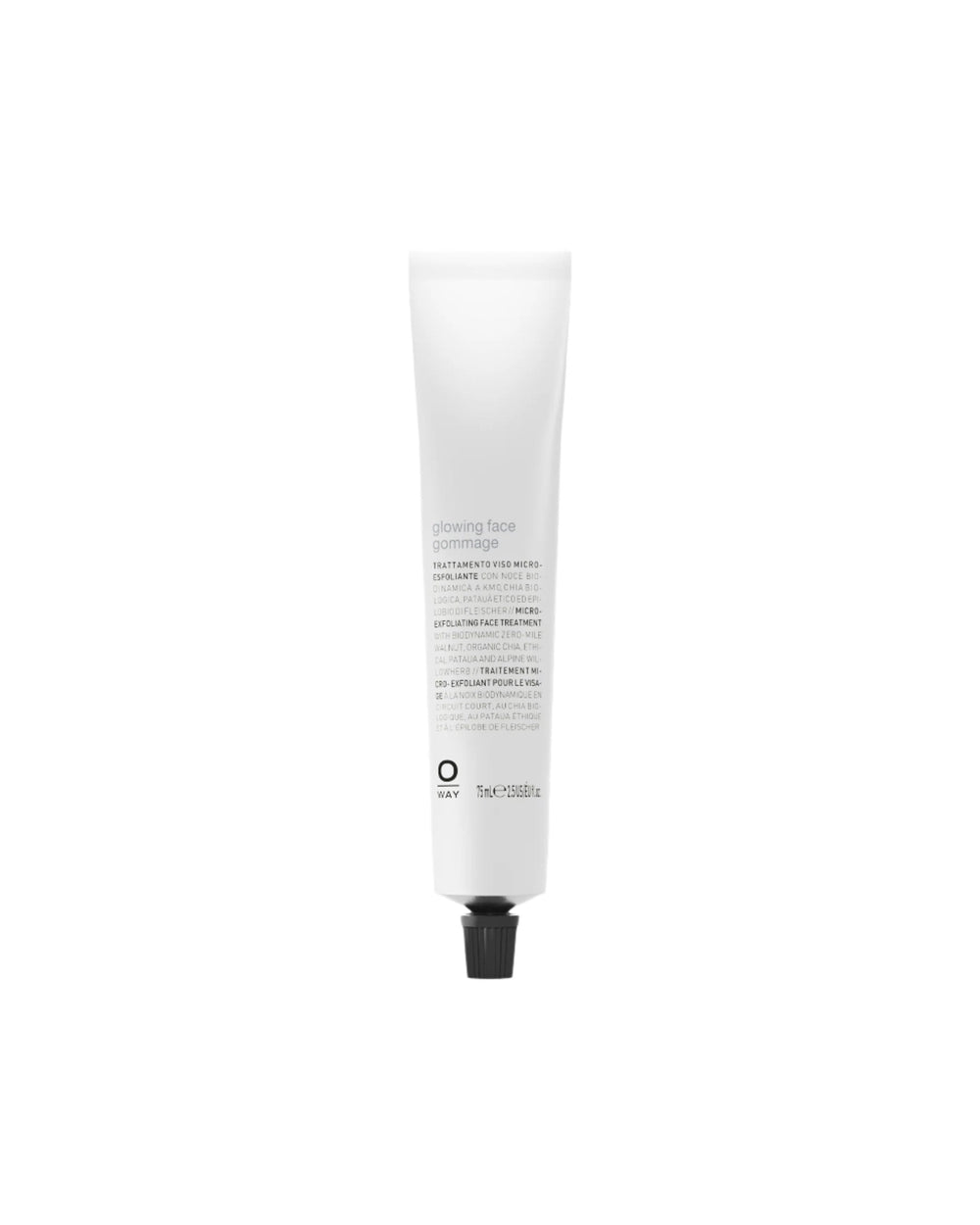 radiance face routine, glowing face gommage, firming face serum and radiance face cream