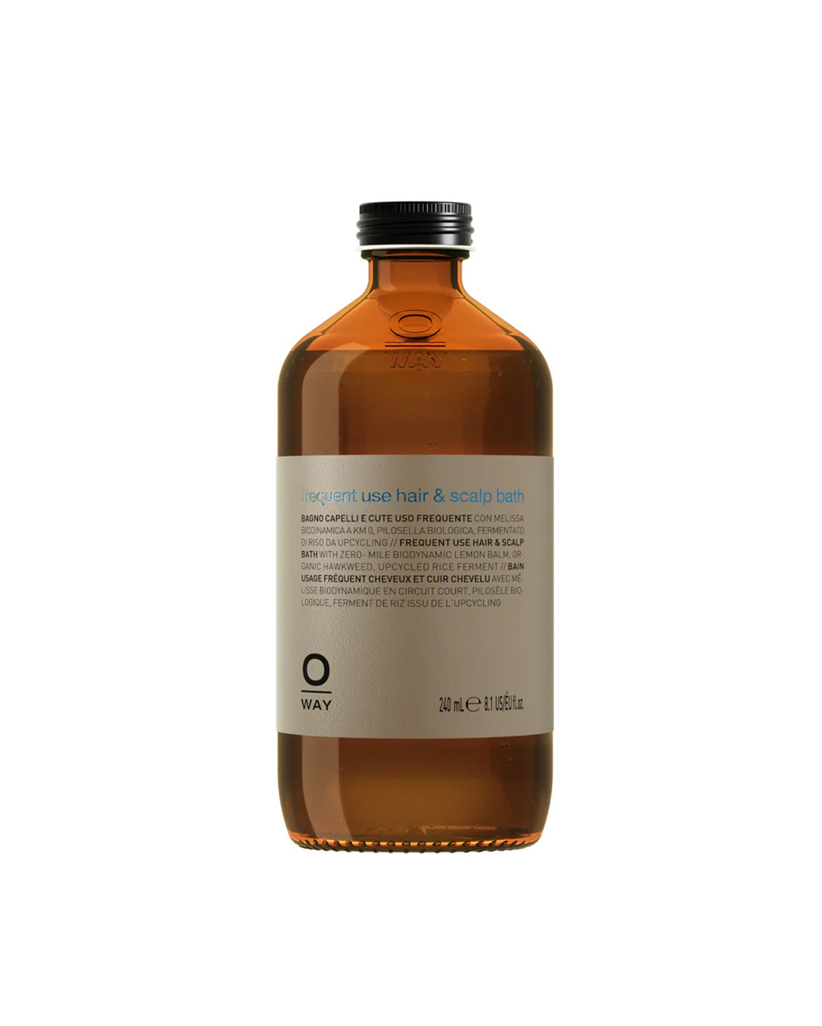 Frequent use hair & scalp bath, gentle daily detox shampoo
