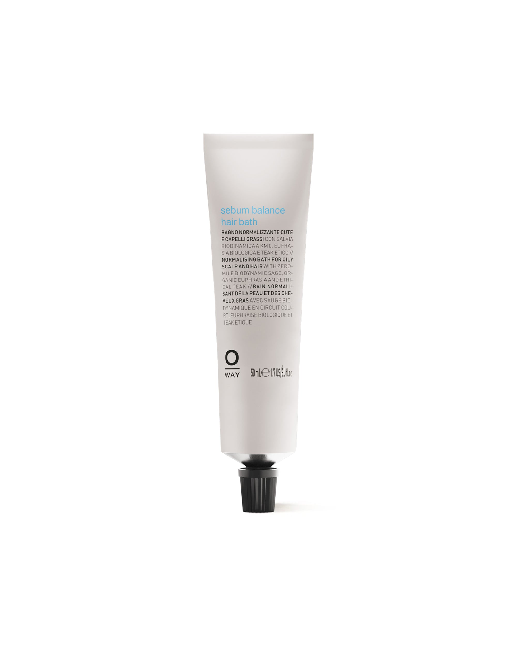 sebum balance hair bath