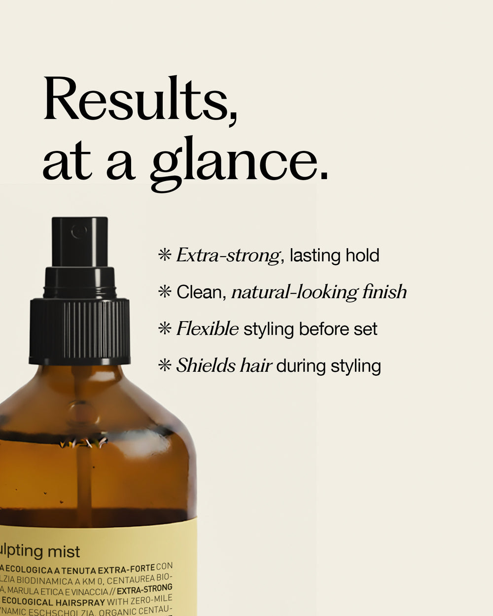 sculpting mist