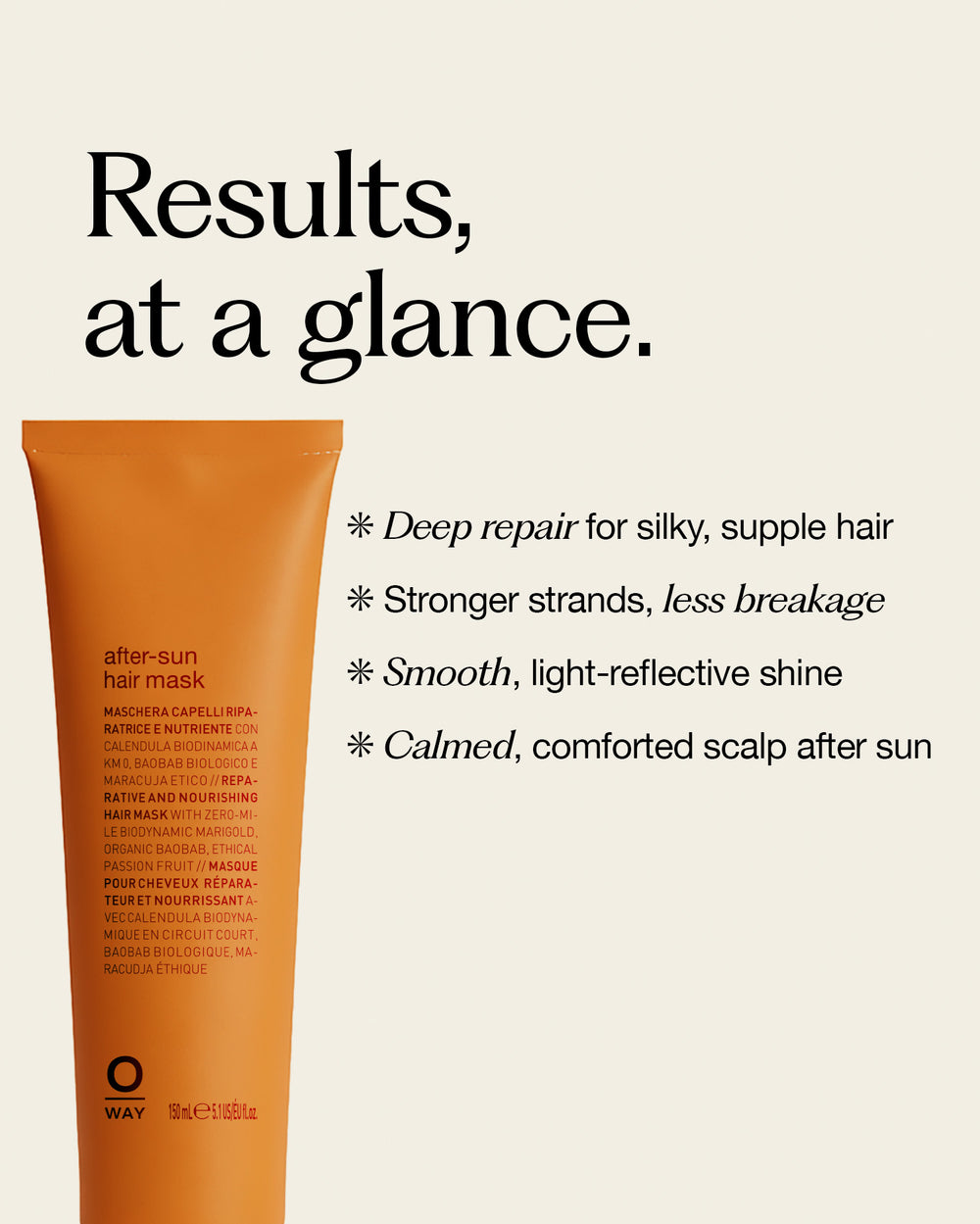 after-sun hair mask