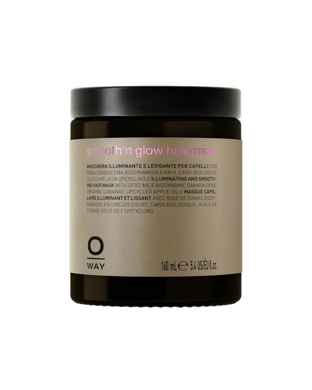 frizz serum & mask duo, smooth'n glow hair mask and smooth'n glow hair serum