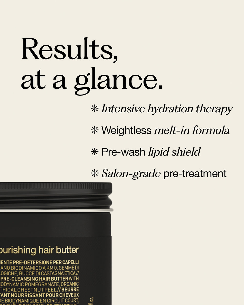 ultra-nourishing hair butter