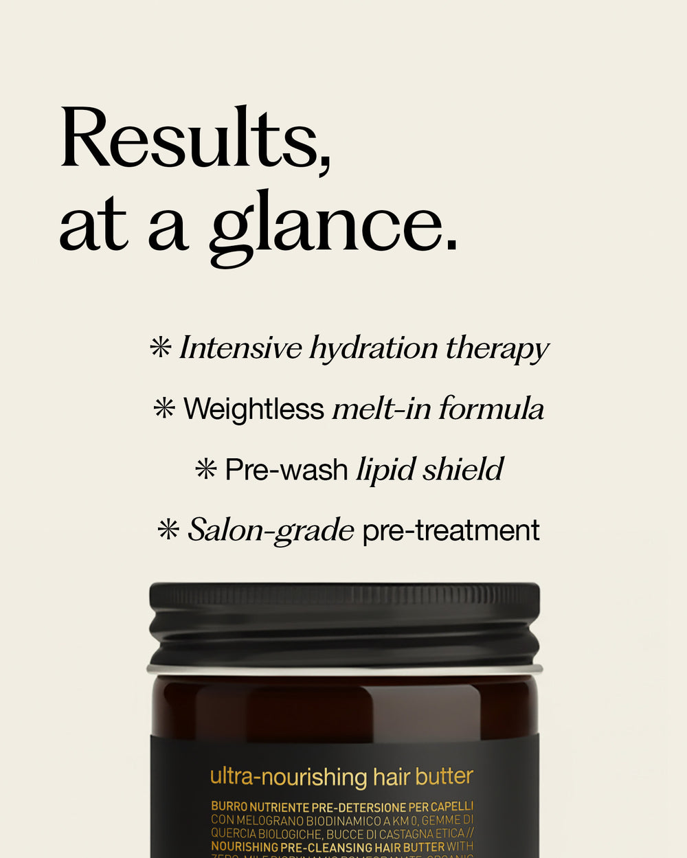ultra-nourishing hair butter