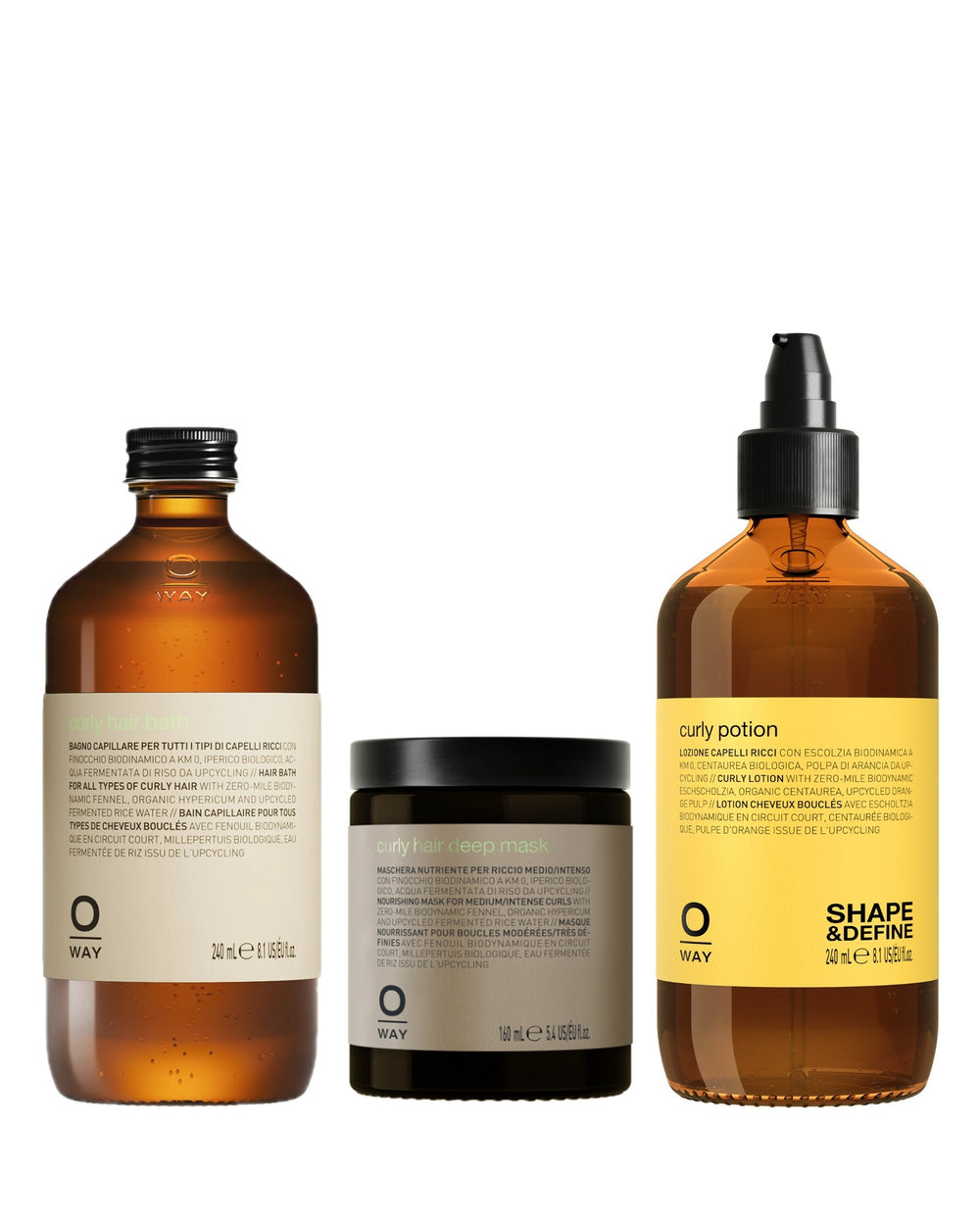 curly hair definition kit