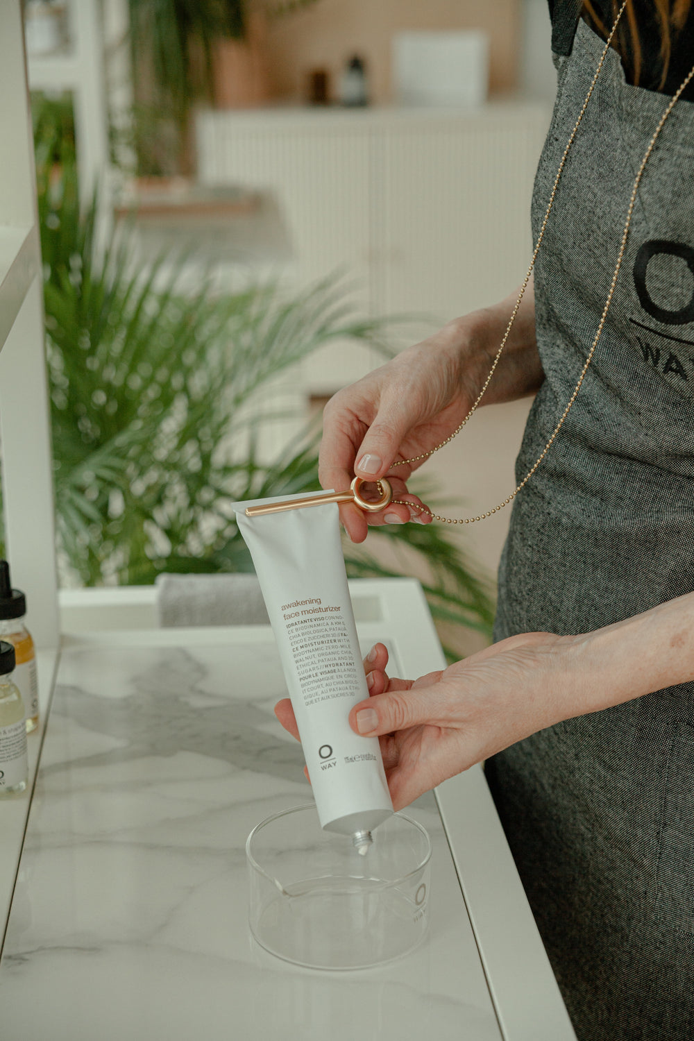 zero waste tube squeezer (gold)