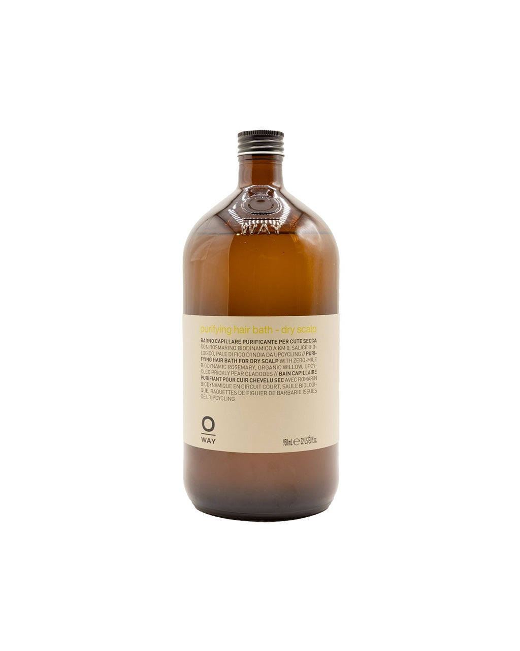 purifying hair bath for dry scalp (950 mL)